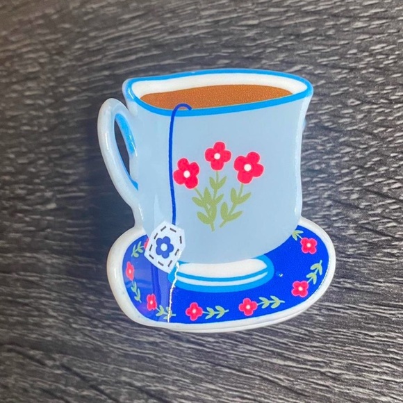 Floral teacup mini Clip🔥💡 - Picture 2 of 4